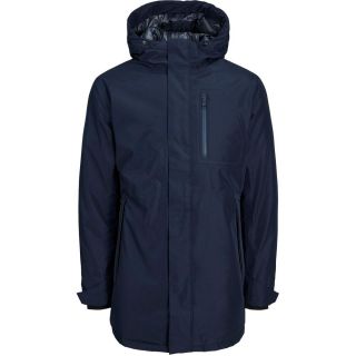 Jack & Jones Herren Winterjacke Jjswing Parka Wasserabweisend Schwerer Stoff Dunkelblau