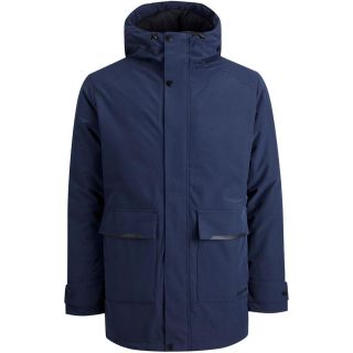 Jack & Jones Herren Winterjacke Jjetiko Parka Wasserabweisend Kapuze Winter Dunkelblau