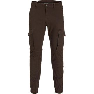Jack & Jones Herren Cargo Jpstpaul Akm 542 Cargohose Streetwear Casual Braun Braun