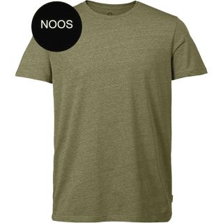 Jack & Jones Herren Basic T-Shirt Jcotable Melange Casual Brusttasche Regular Gr�n