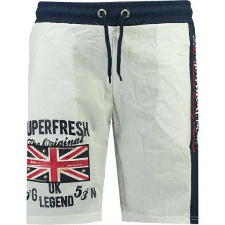 Geographical Norway Herren Badeshorts Quodesh Kurze Hose Strandhose Sport Wei�