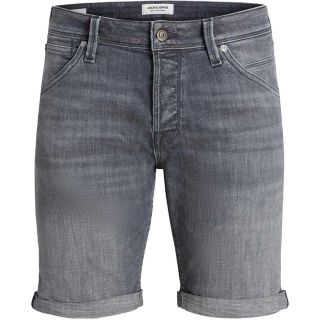 JACK & JONES Herren Jeans Shorts Jjirick 238-241 kurze Hose Sommer-Shorts Sport Grey Denim