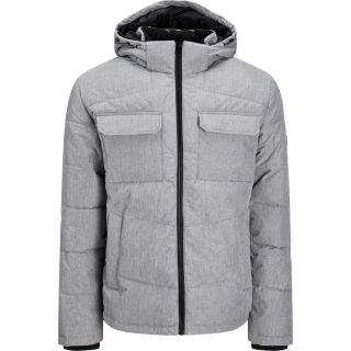 JACK & JONES Funktionsjacke Jjbrady Daunenjacke Winterjacke Wasserabweisend Hellgrau