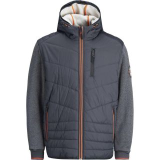 JACK & JONES �bergangsjacke Jorchamps leichte Daunenjacke Steppjacke Pufferjacke Grau