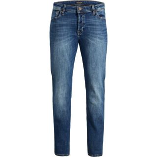 Jack & Jones Herren Jeans Jjipete Jjoriginal Agi 005 Tapered-Skinny Fit Blau Blue Denim