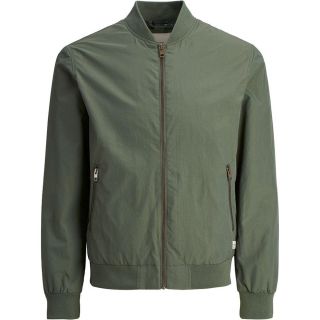 JACK & JONES Bomberjacke Jornew Pacific leichte Collegejacke �bergangsjacke Gr�n